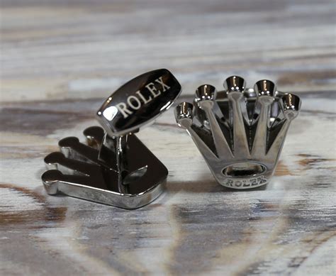 rolex crown cufflinks|rolex cufflinks original.